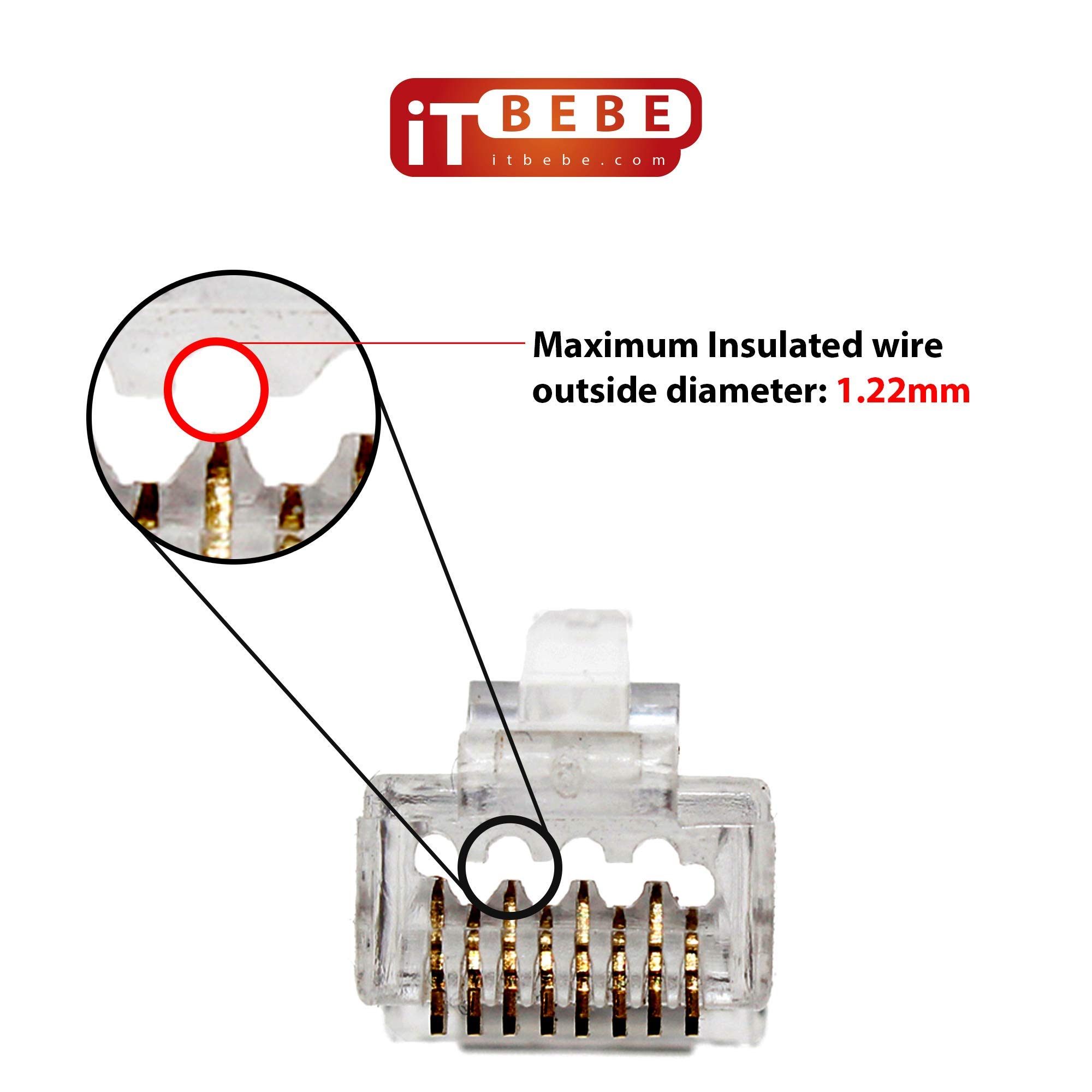 GLASIA キューブ CU-450(45×45×45cm)(6mm) Amazon.com: ITBEBE 50 Pcs - RJ45 Cat6 Cat6a Pass Through